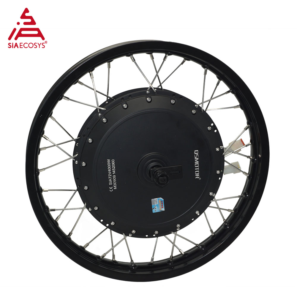 12000W Electric Motorcycle Hub Motor - QSMotor QS273 V3 40H BLDC Spoke